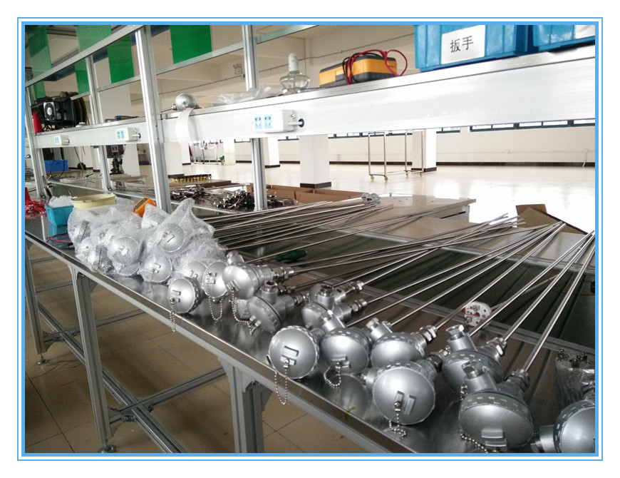 熱電阻、pt100熱電阻、鎧裝熱電阻、裝配式熱電阻生產(chǎn)車(chē)間