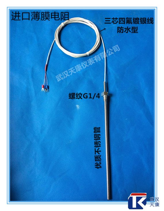 補償導線式熱電阻/WZP-291/pt100熱電阻